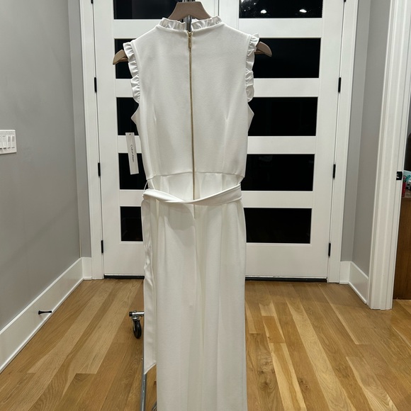 Calvin Klein Ruffled Jumpsuit - Picture 2 of 3